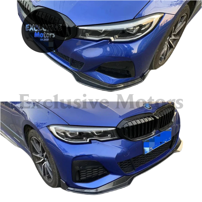 Front Bumper Lip Body Kit for BMW 3 Series G20, G28 (2018-2022)