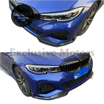 Front Bumper Lip Body Kit for BMW 3 Series G20, G28 (2018-2022)