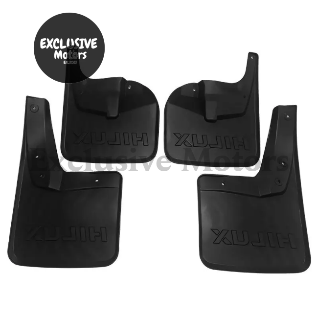 Mud Flaps/Mud Guards for Toyota Hilux 4WD (2015-2021)