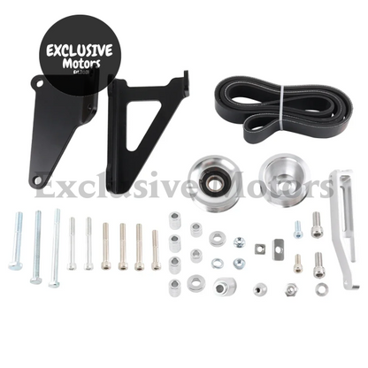 AC/PS Eliminator Delete Pulley Kit for Honda K20/K24