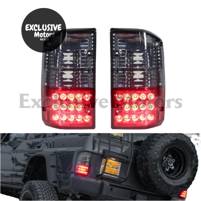 1 Pair Rear Tail Lights for Nissan Patrol GQ Y60 GR (1987-1997)