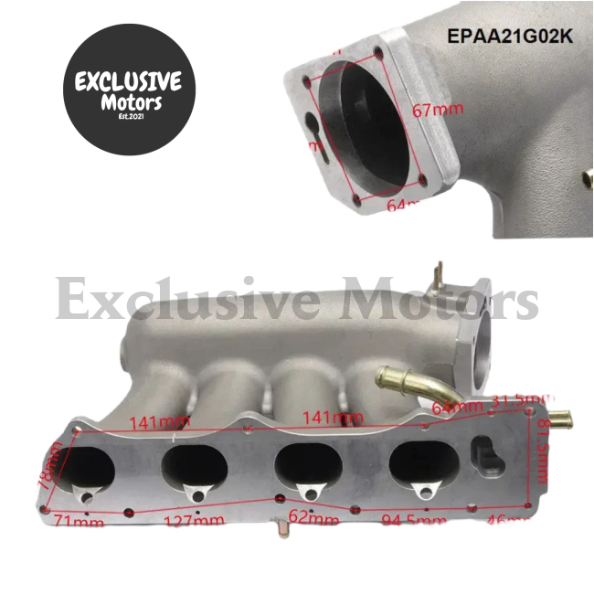 Cast Aluminum Intake Manifold for Honda K20A2/K20A3 (2002-2006)