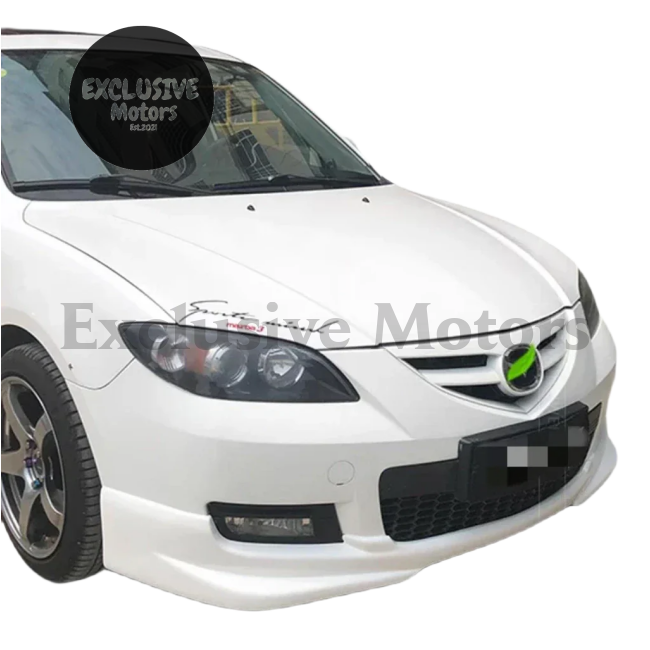 Front Bumper Lip Body Kit for Mazda 3 / Axela Sedan 2010-2012 –2 Pieces