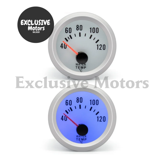 52mm Universal Tachometer, Water Temp, Oil Temp, Boost, Pressure Gauge