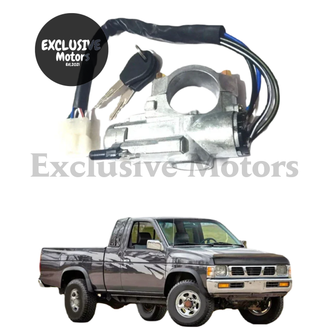 Ignition Barrel  & Key Lock Cylinder Switch with Key for Nissan D21