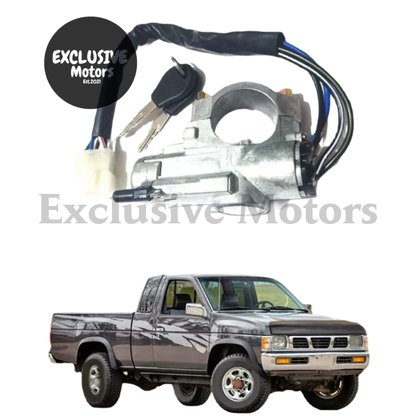 Ignition Barrel  & Key Lock Cylinder Switch with Key for Nissan D21