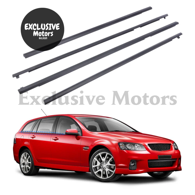 4-Piece Window Rubber Seal for Holden Commodore VE VF