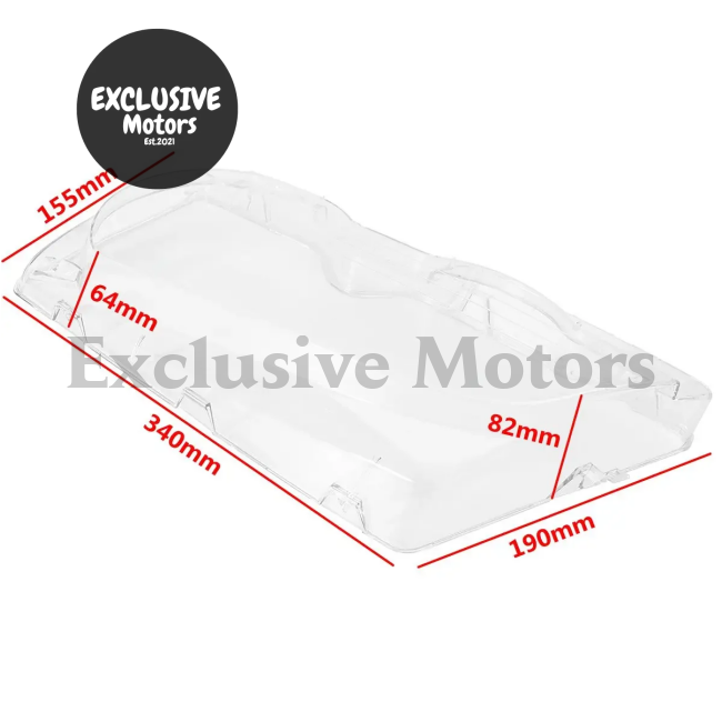 Headlight Lens Cover for BMW 3 Series E46 (1999-2003)