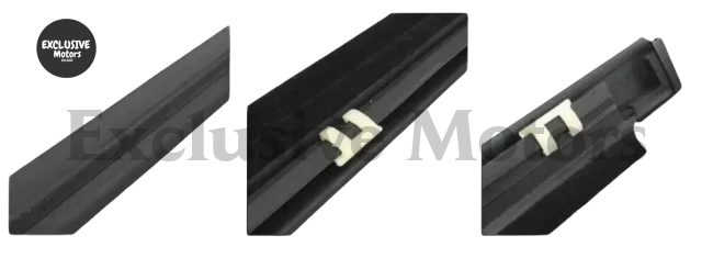 2-Piece Outside Window Rubber for Mitsubishi Pajero (1989-1999)