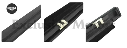 2-Piece Outside Window Rubber for Mitsubishi Pajero (1989-1999)