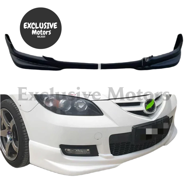 Front Bumper Lip Body Kit for Mazda 3 / Axela Sedan 2010-2012 –2 Pieces