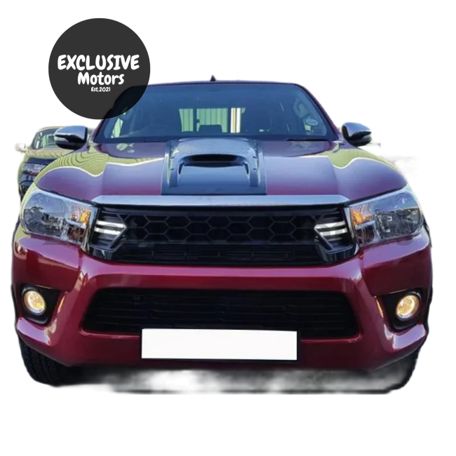 Front Grille with LED Light for Toyota Hilux Revo (2015-2020)