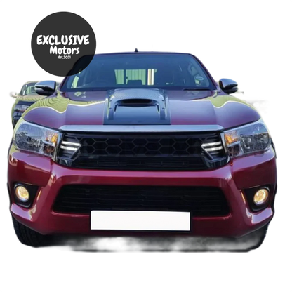 Front Grille with LED Light for Toyota Hilux Revo (2015-2020)