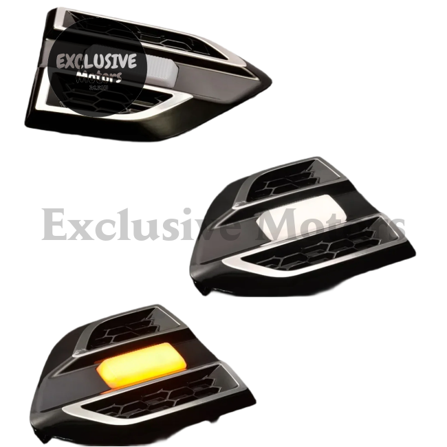 Fender Vent Cover with LED Turn Signal Lights for Ford Ranger T7/T8 (2016-2021)