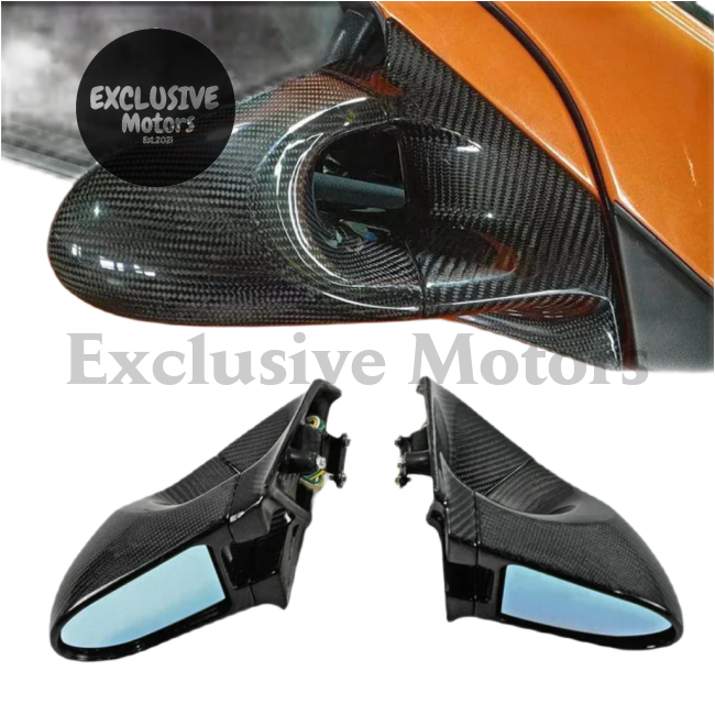 Ganador Style Carbon Fiber Mirrors for Mitsubishi Lancer Evolution X (CZ4A)