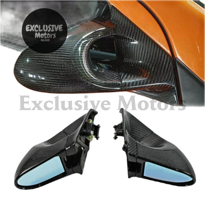 Ganador Style Carbon Fiber Mirrors for Mitsubishi Lancer Evolution X (CZ4A)