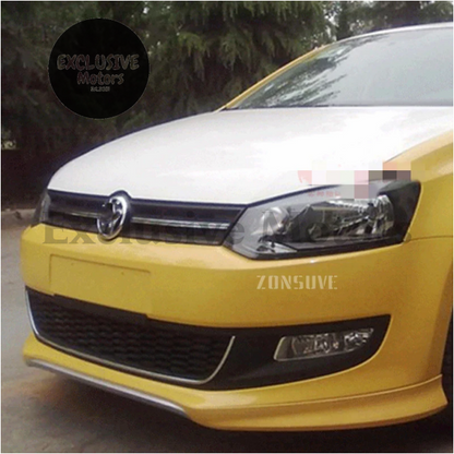 Front Bumper Lip Body Kit for Volkswagen Polo (2010-2013) – 2 Pieces