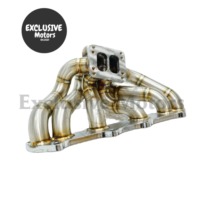 SS304 Twin Scroll Turbo Manifold for Toyota 1JZ-GTE VVTi (T3/T4, )