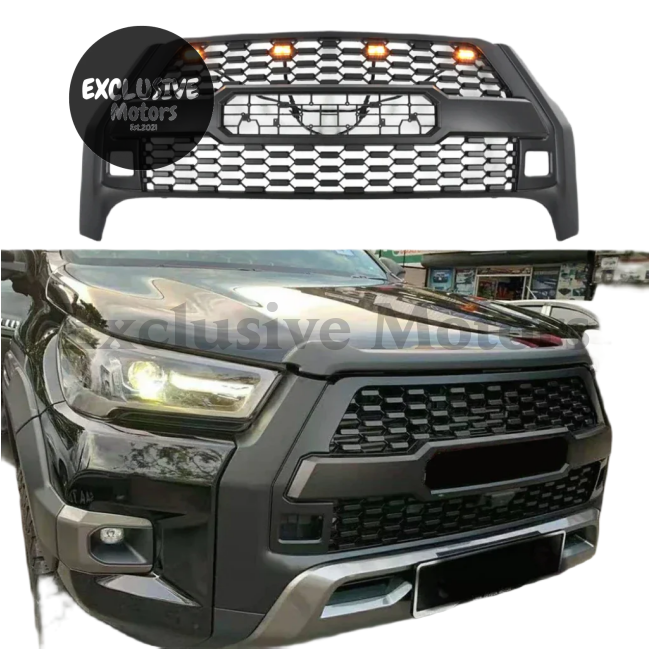 Modified Racing Grills for Hilux Revo Rocco (2021)