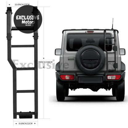 Metal Tailgate Ladder for Suzuki Jimny JB74W/JB64 2018+