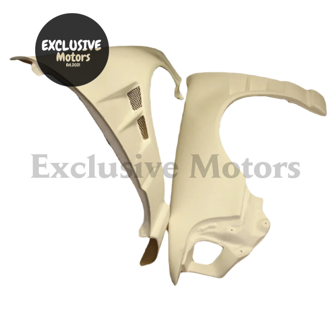 Front Fenders / Guards x 2 for Nissan A31 Cefiro Fiberglass +30mm