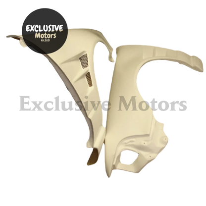 Front Fenders / Guards x 2 for Nissan A31 Cefiro Fiberglass +30mm