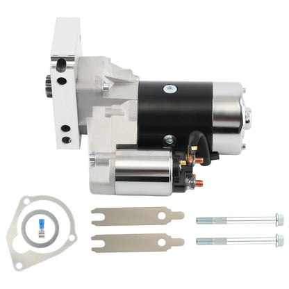 MAXPEEDINGRODS Mini Starter 3HP fit for Chevrolet Chevy 168 153 Tooth V8 High Torque SBC BBC 18493 Small Block 18493