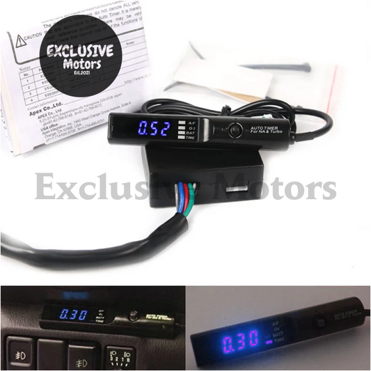 12V Turbo Timer for Universal Car Applications - LED Display