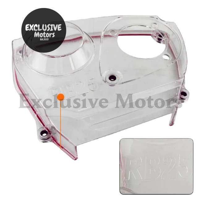 Clear Cam/Timing Cover for Nissan Skyline RB25DET (1989-1998)