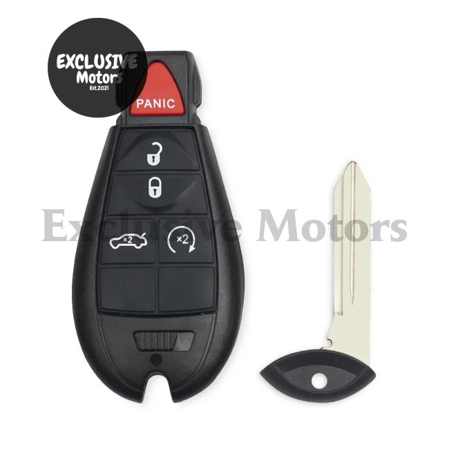 New Car Key Case for Jeep Grand Cherokee, Chrysler 300, Town & Country