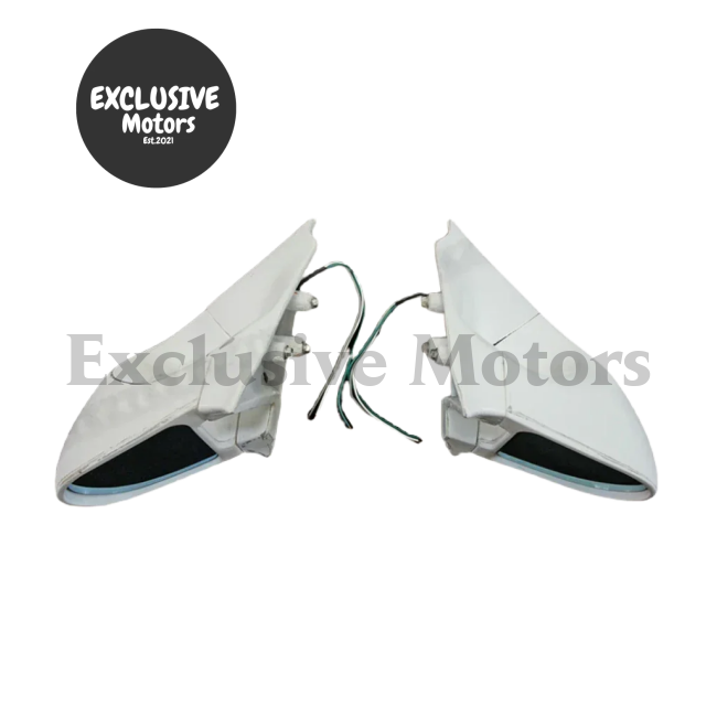 Fiberglass GTST Aero Mirrors for Nissan Skyline R33 GTS/GTR (1995-1998)