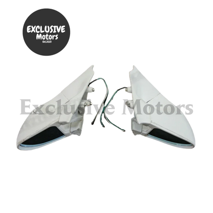 Fiberglass GTST Aero Mirrors for Nissan Skyline R33 GTS/GTR (1995-1998)