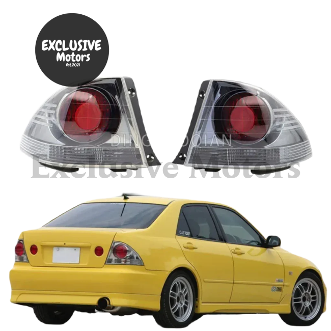 Rear Tail Lights x 2 for IS200 (2000-2004) Toyota Altezza