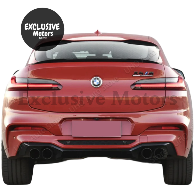 M Performance Style Rear Boot Spoiler for BMW X4 G02 (2018-2023)