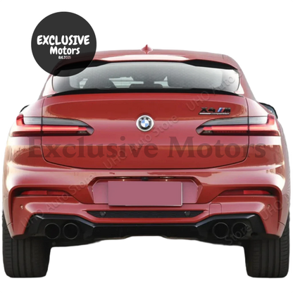 M Performance Style Rear Boot Spoiler for BMW X4 G02 (2018-2023)