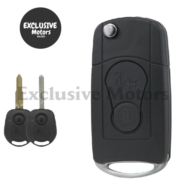 2-Button Car Key Shell for SsangYong Actyon