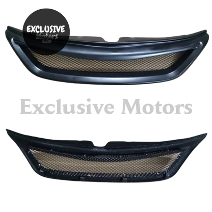 Matte Black Mesh Grill for Subaru Impreza WRX STI (2011-2014) – Racing Body Kit