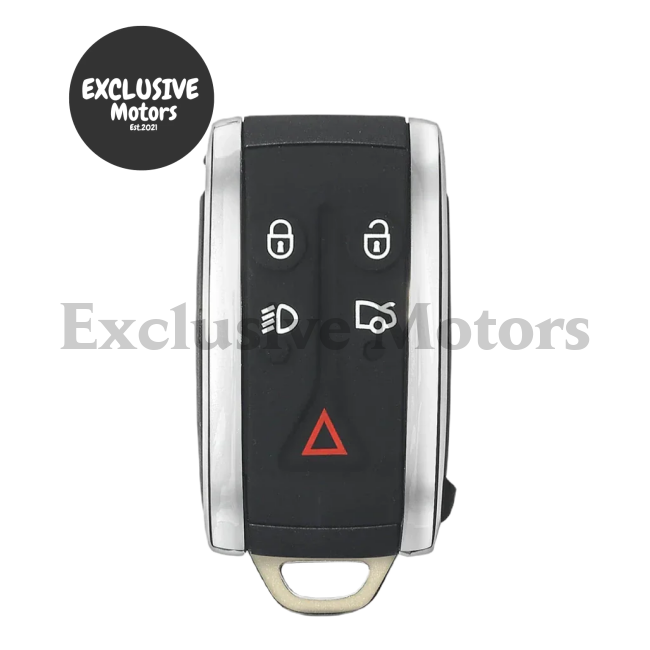 5-Button Key for Jaguar X-Type, S-Type, XKR, XF (2007-2012)