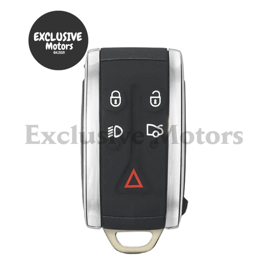 5-Button Key for Jaguar X-Type, S-Type, XKR, XF (2007-2012)