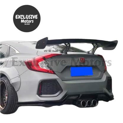 GT Style Carbon Fiber Spoiler - Universal Sedan Fit (2014-2018)