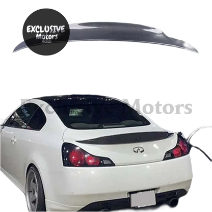 Carbon Fiber FRP Rear Spoiler Trunk Wing for Infiniti G35/G37 4-Door Sedan (2007-2014)