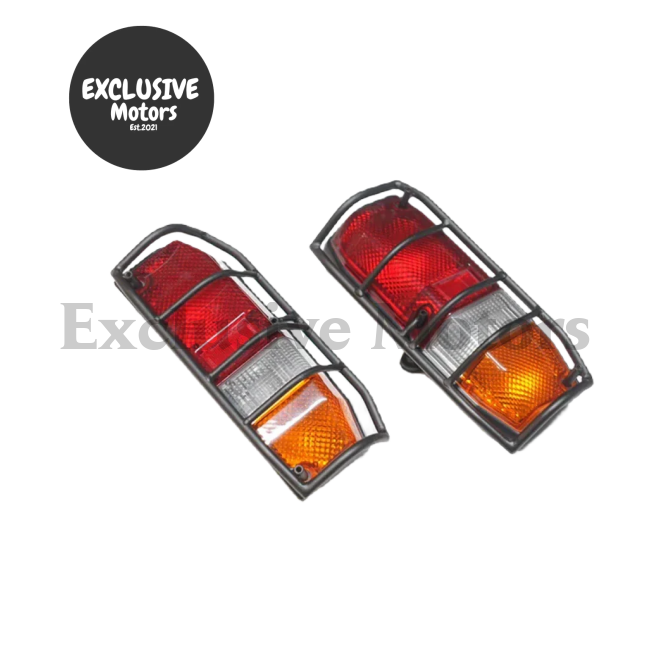 Stainless Steel Tail Light Cover for Toyota Land Cruiser - Tail Light Protection