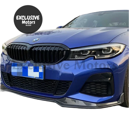 Front Bumper Lip Body Kit for BMW 3 Series G20, G28 (2018-2022)