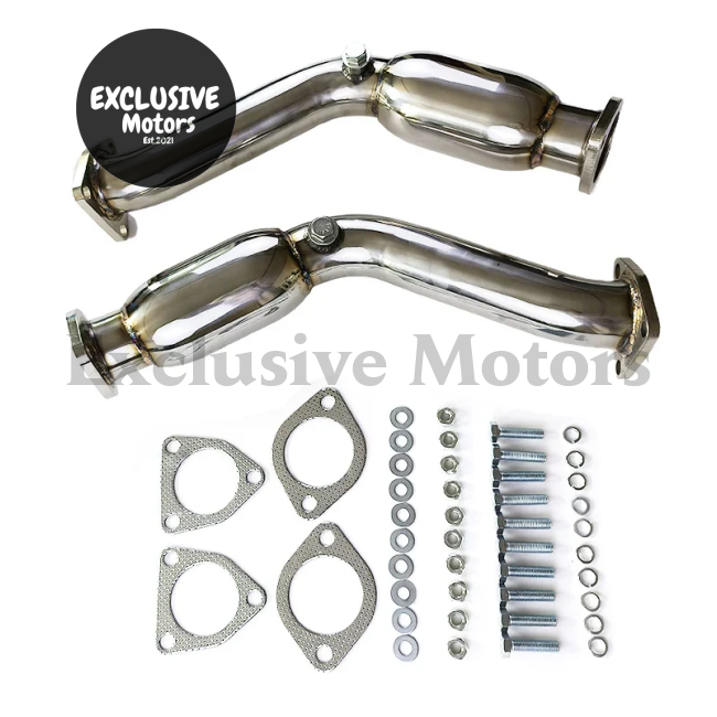 Stainless Performance Decat Downpipes for Nissan 350Z Z33 (2003-2005)