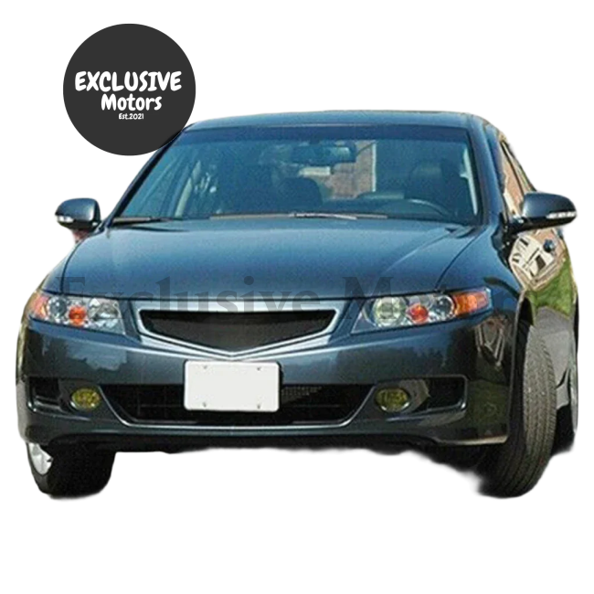 Matte Black Mesh Grill for Honda Accord Euro R CL9 (2006-2008)