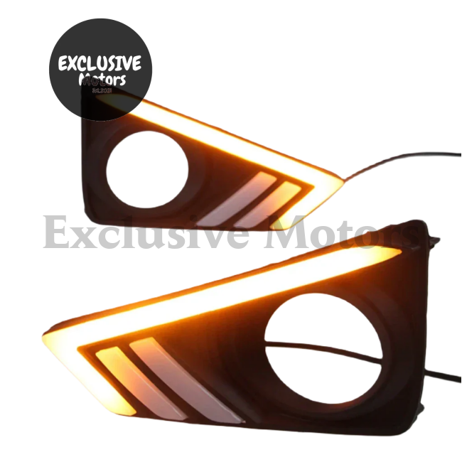 Pair of LED Fog Lamps  for Toyota Mark X (2013-2018)