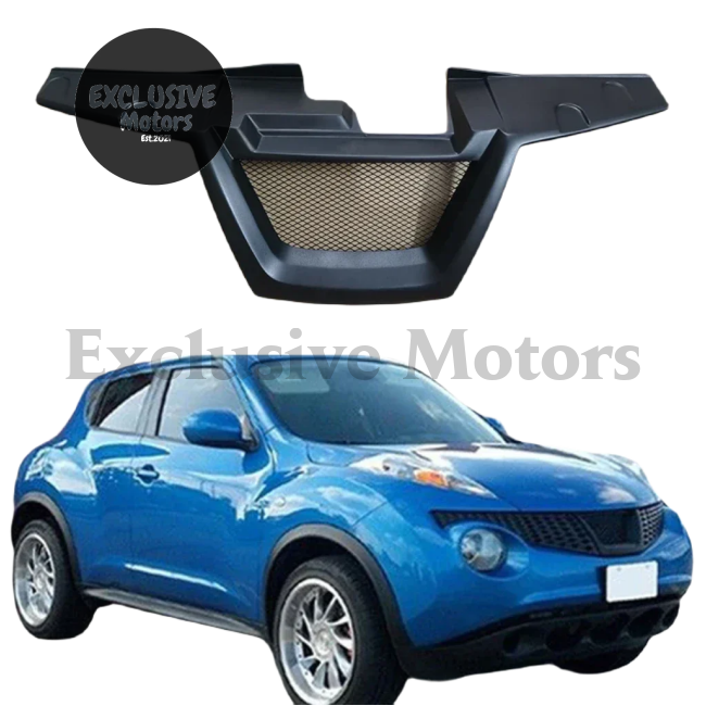 Matte Black Mesh Grill for Nissan Juke (2011-2014)