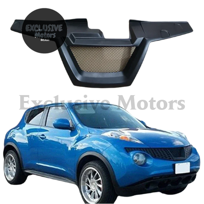 Matte Black Mesh Grill for Nissan Juke (2011-2014)