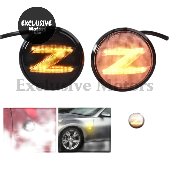 LED Dynamic Side Marker Turn Signal Light for Nissan 370Z Coupe (2009-2020)