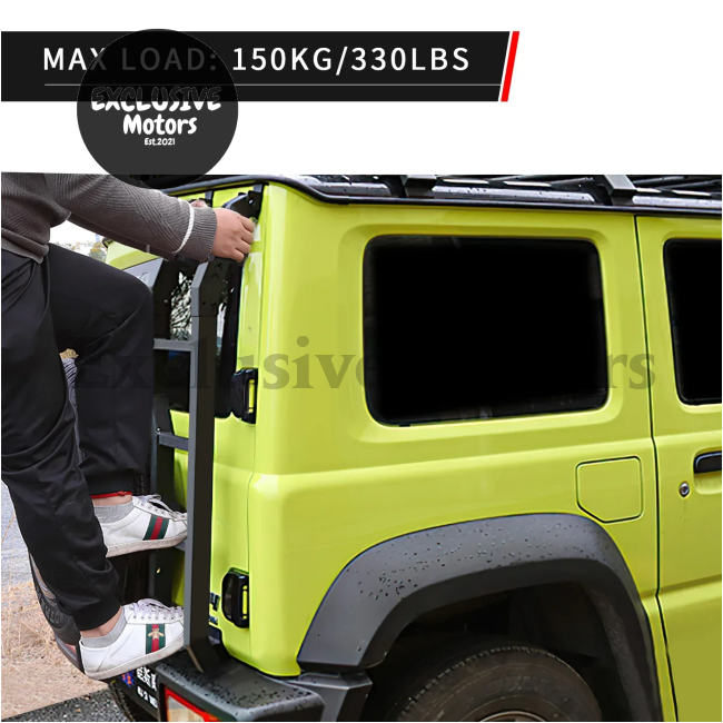 Metal Tailgate Ladder for Suzuki Jimny JB74W/JB64 2018+